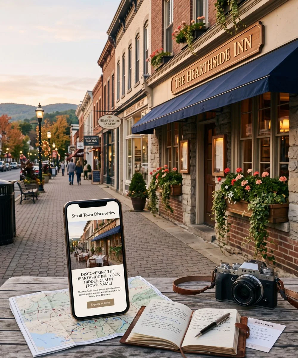 Small Town Discoveries destination spotlight partnership